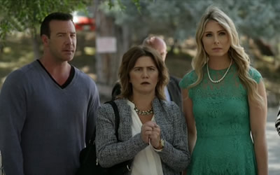 Richard Ruccolo, Tracey Gold and Vanessa Evigan in I Know Where Lizzie Is (2016) Richard Ruccolo, Tracey Gold and Vanessa Evigan in I Know Where Lizzie Is (2016)