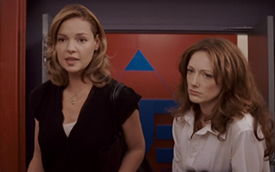 Katherine Heigl and Judy Greer in 27 Dresses