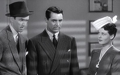 James Stewart, Cary Grant and Ruth Hussey in The Philadelphia Story James Stewart, Cary Grant and Ruth Hussey in The Philadelphia Story