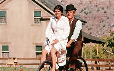 Paul Newman and Katherine Ross in Butch Cassidy and the Sundance Kid