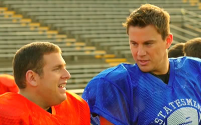 Jonah Hill and Channing Tatum in 22 Jump Street (2014)