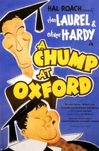 A Chump at Oxford (1940)