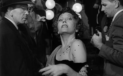 Gloria Swanson as Norma Desmond in Billy Wilder's Sunset Boulevard