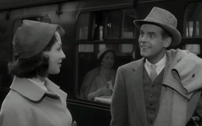 Patricia Bredin and Ian Carmichael in Left, Right and Centre (1959)