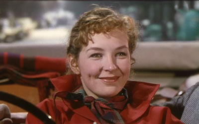 Odile Versois in To Paris with Love (1955)