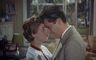 Susan Stephen and Dirk Bogarde in For Better, for Worse (1954)