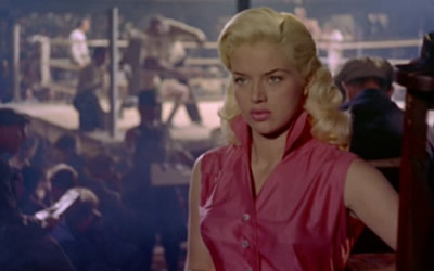 Diana Dors in A Kid for Two Farthings (1955)