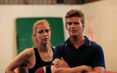 Nina Pearce and Adam Tuominen in A 2nd Chance (2011)