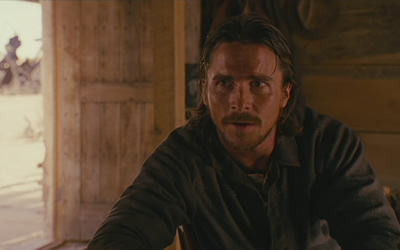 Christian Bale as Dan Evans in 3:10 to Yuma (2007) Christian Bale as Dan Evans in 3:10 to Yuma (2007)