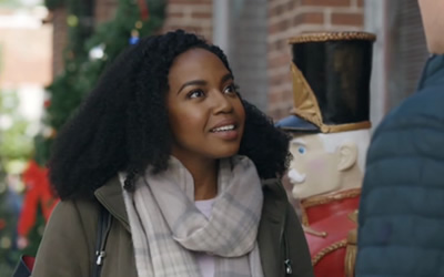 Jerrika Hinton in A Majestic Christmas (2018) Jerrika Hinton in A Majestic Christmas (2018)